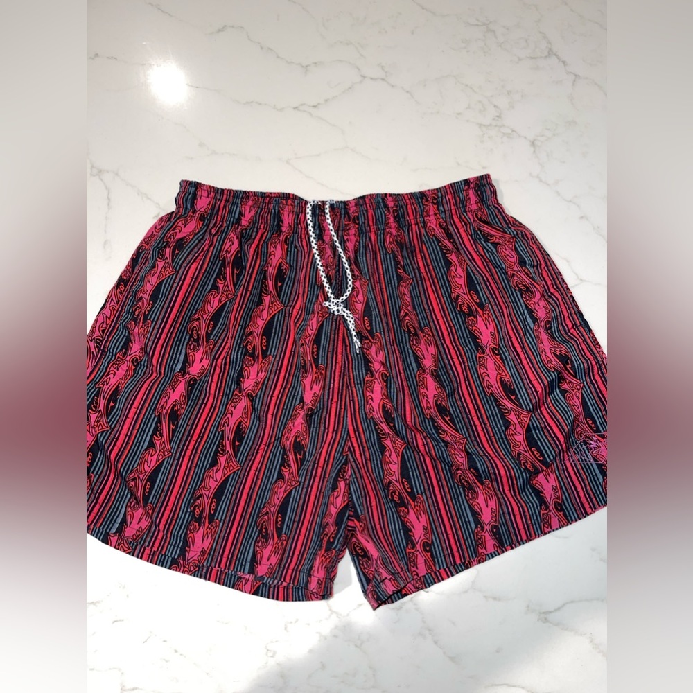 Vintage OP Ocean Pacific Men’s Swim Trunks Size Large